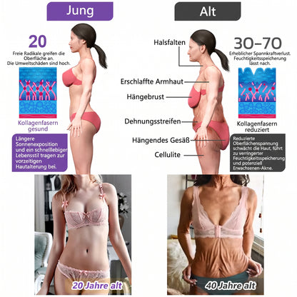Vitalisys® PDRN 🌥️Multi-Peptid Körpercreme mit Massage-Roller – Feuchtigkeit, Straffung und ein ebenmäßigeres Hautbild.🥼