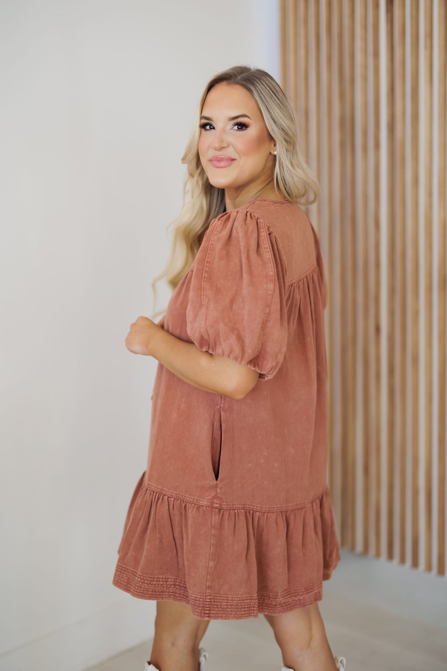 Riley-Kleid – Rust – ENDGÜLTIGER AUSVERKAUF