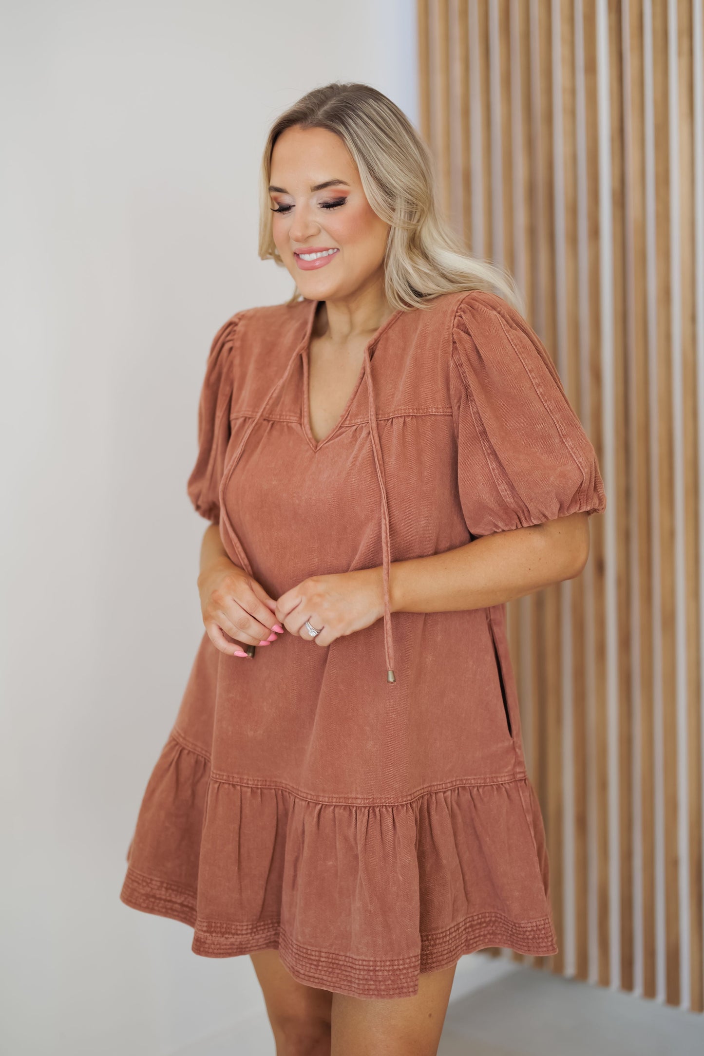 Riley-Kleid – Rust – ENDGÜLTIGER AUSVERKAUF