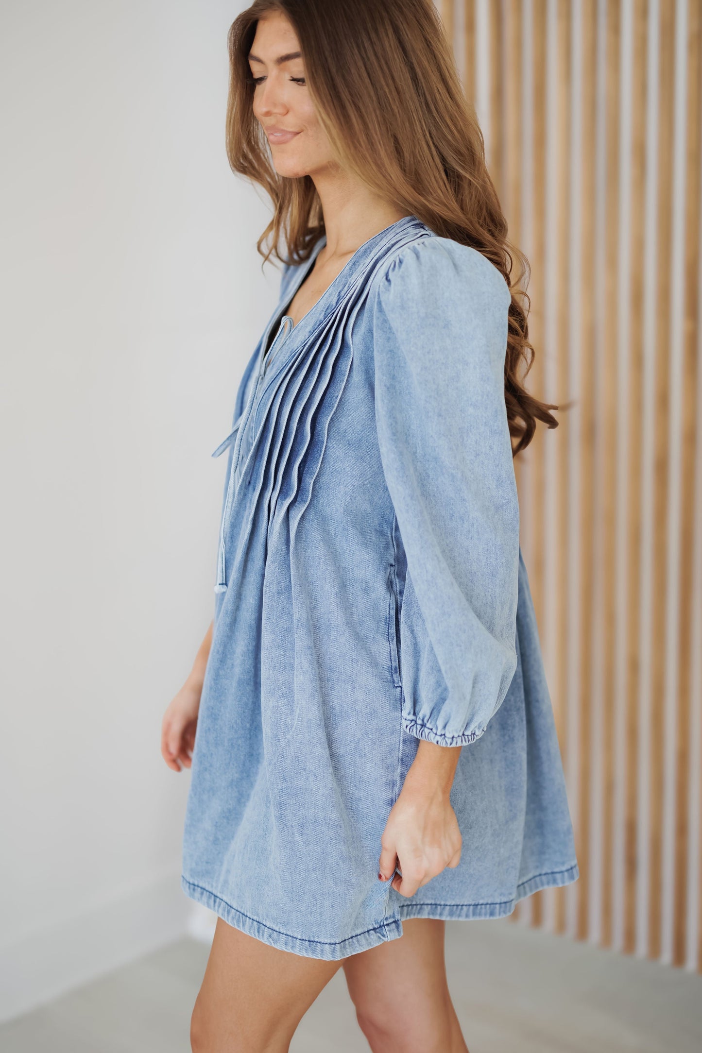 Freiheits-Denimkleid