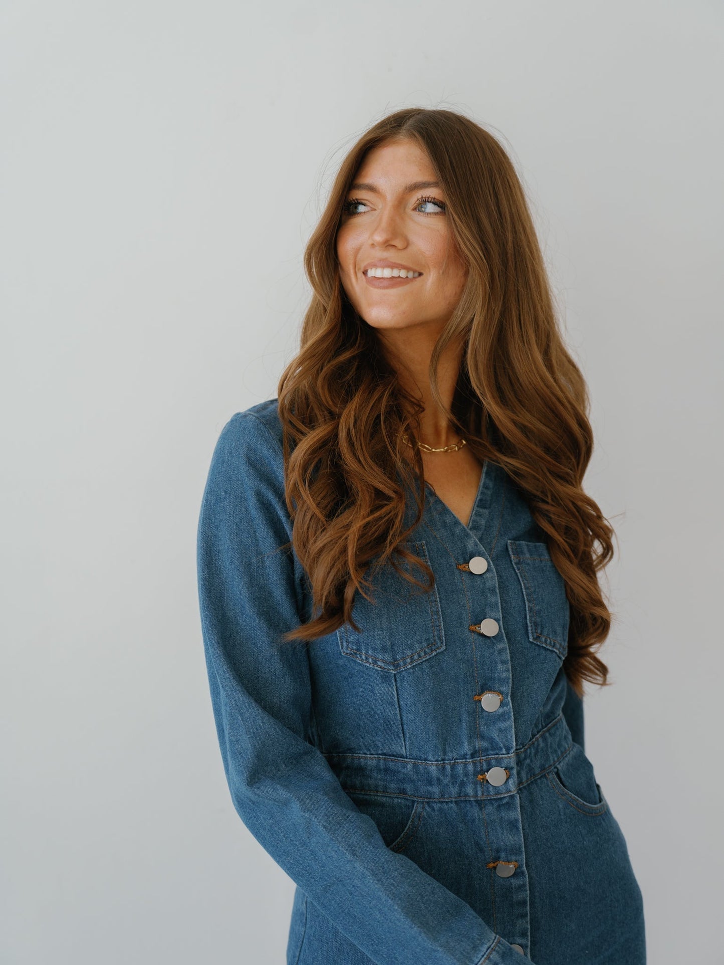 Simone Denimkleid – ENDGÜLTIGER AUSVERKAUF